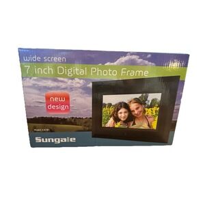 New Sungale 7 inch Digital Desk Photo Frame CA705 Wide Screen